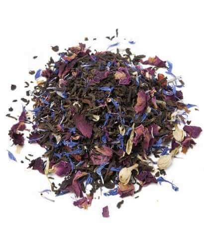 te-rojo-pu-erh-rosas-hojas